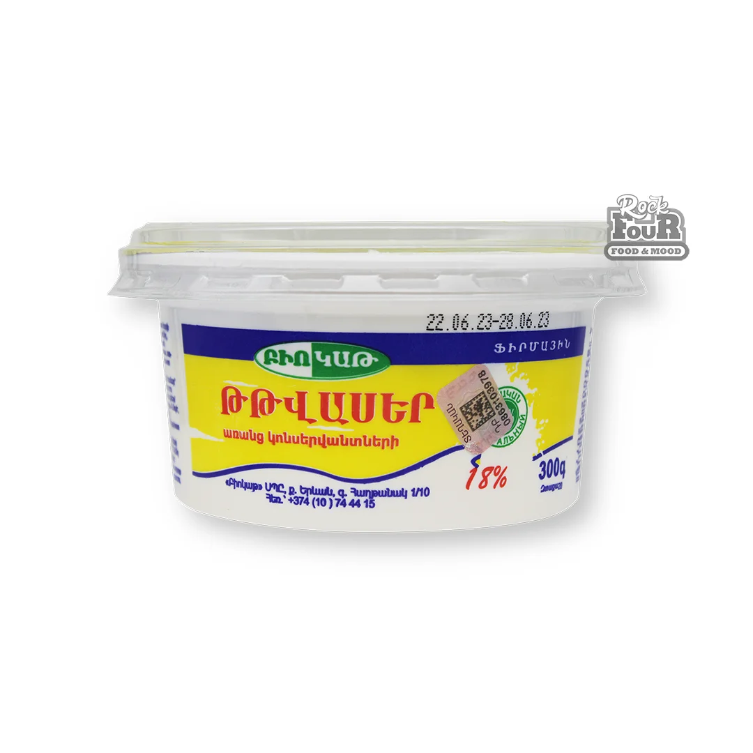Թթվասեր «Բիոկաթ» 18% 300գ